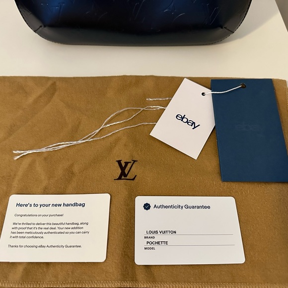 Louis Vuitton Fowler Blue Monogram Handbag - Picture 6 of 6